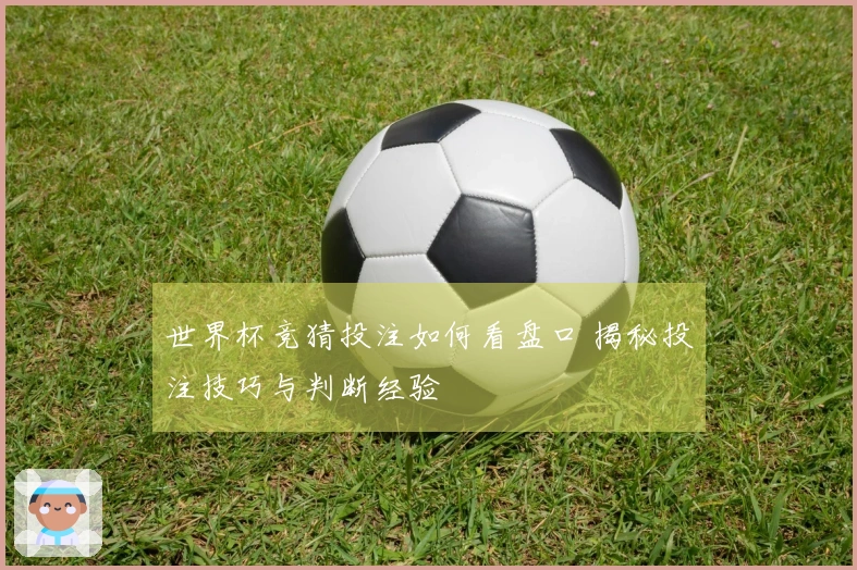世界杯竞猜投注如何看盘口 揭秘投注技巧与判断经验